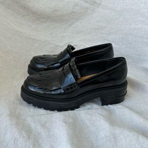 Christian Dior D-Fight Kiltie platform Loafers size 38